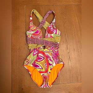 Trina Turk one piece bathing suit